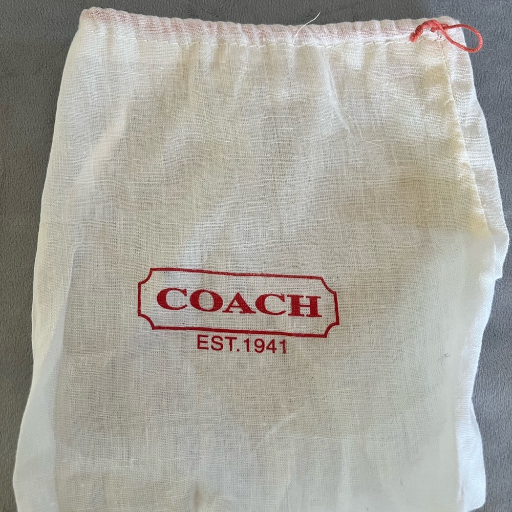 Coach Fuchsia Textured Wallet - Picture 5 of 5